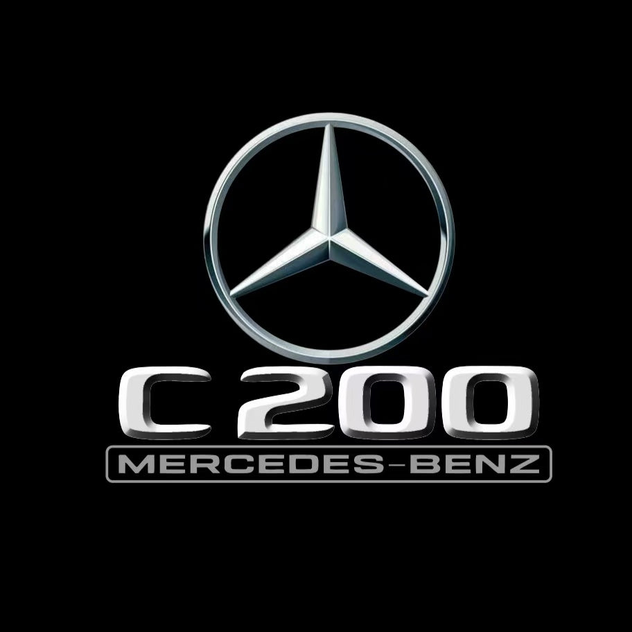 MERCEDES BENZ LOGO PROJECTOT LIGHTS Nr.03 (Menge 1 = 1 Sätze/2 Türleuchten)