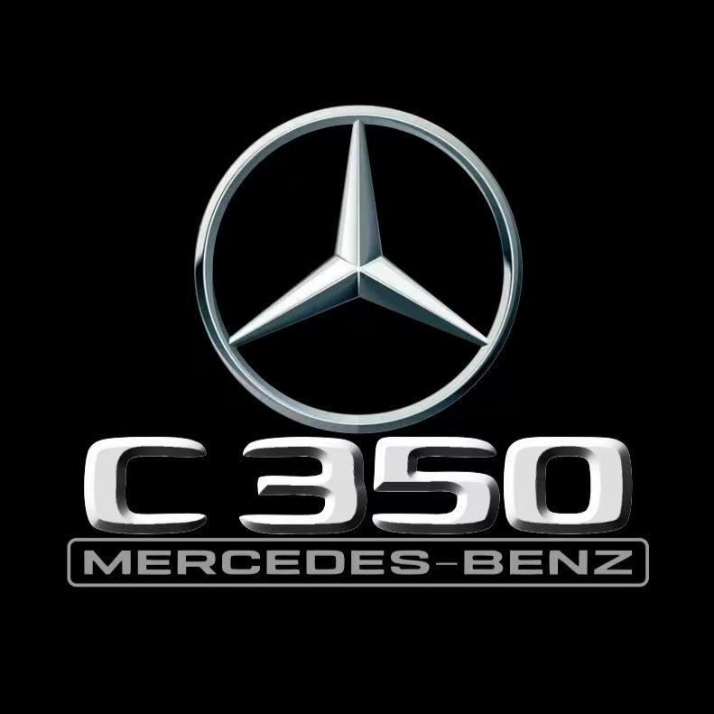 MERCEDES BENZ LOGO PROJECTOT LIGHTS Nr.03 (Menge 1 = 1 Sätze/2 Türleuchten)