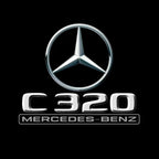 MERCEDES BENZ LOGO PROJECTOT LIGHTS Nr.03 (cantidad 1 = 1 juego/2 luces de puerta)