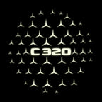 MERCEDES BENZ LOGO PROJECTOT LIGHTS Nr.03 (Menge 1 = 1 Sätze/2 Türleuchten)