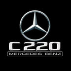 MERCEDES BENZ LOGO PROJECTOT LIGHTS Nr.03 (Menge 1 = 1 Sätze/2 Türleuchten)