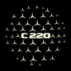 MERCEDES BENZ LOGO PROJECTOT LIGHTS Nr.03 (cantidad 1 = 1 juego/2 luces de puerta)