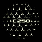 MERCEDES BENZ LOGO PROJECTOT LIGHTS Nr.03 (Menge 1 = 1 Sätze/2 Türleuchten)