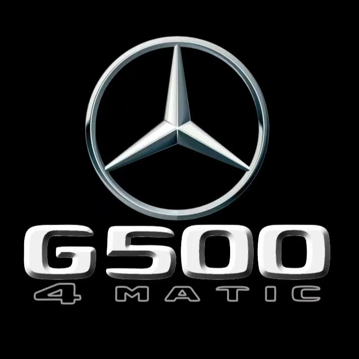 MERCEDES BENZ LOGO PROJECTOT LIGHTS Nr.03 (cantidad 1 = 1 juego/2 luces de puerta)