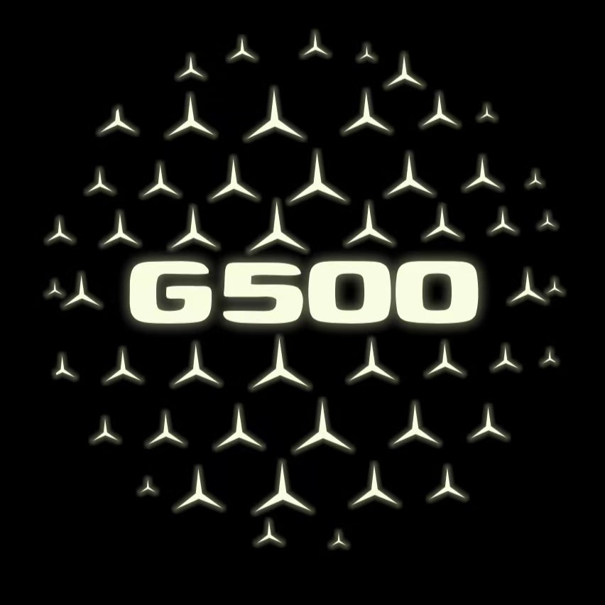 MERCEDES BENZ LOGO PROJECTOT LIGHTS Nr.03 (Menge 1 = 1 Sätze/2 Türleuchten)