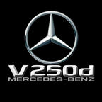 MERCEDES BENZ LOGO PROJECTOT LIGHTS Nr.03 (cantidad 1 = 1 juego/2 luces de puerta)