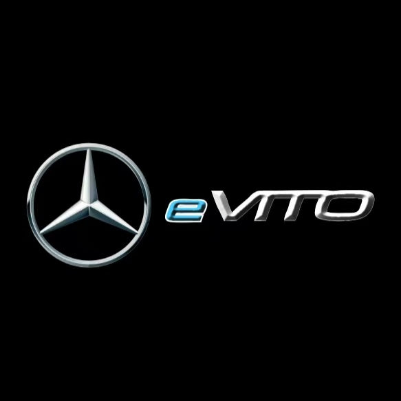 MERCEDES BENZ EVITO LOGO PROJECTOT LIGHTS  (quantity 1 = 1 sets/2 door lights)Nr.03f02