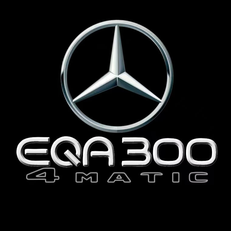 LUCI PROIETTORI LOGO MERCEDES BENZ Nr.03 (quantità 1 = 1 set / 2 luci porta)