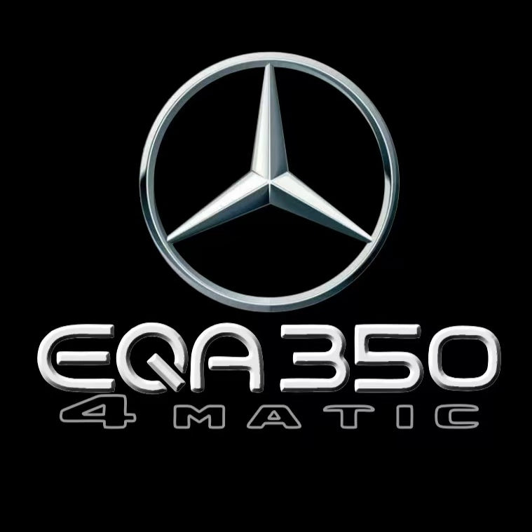 LUCI PROIETTORI LOGO MERCEDES BENZ Nr.03 (quantità 1 = 1 set / 2 luci porta)