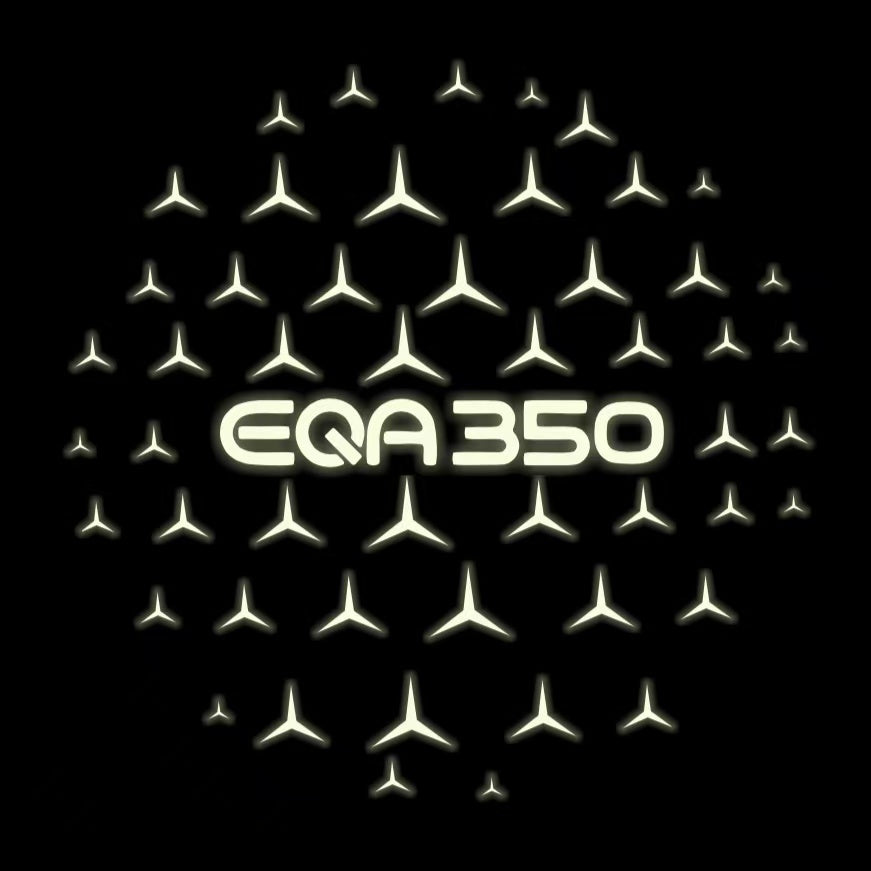 MERCEDES BENZ LOGO PROJECTOT LIGHTS Nr.03 (Menge 1 = 1 Sätze/2 Türleuchten)