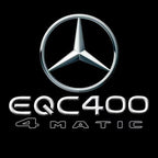 MERCEDES BENZ EQC 400  LOGO PROJECTOR LIGHTS  (quantity 1 = 1 sets/2 door lights)Nr.03f09