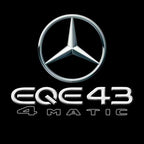 أضواء بروجكتور شعار MERCEDES BENZ رقم 03 (الكمية 1 = 1 مجموعة / 2 أضواء باب)