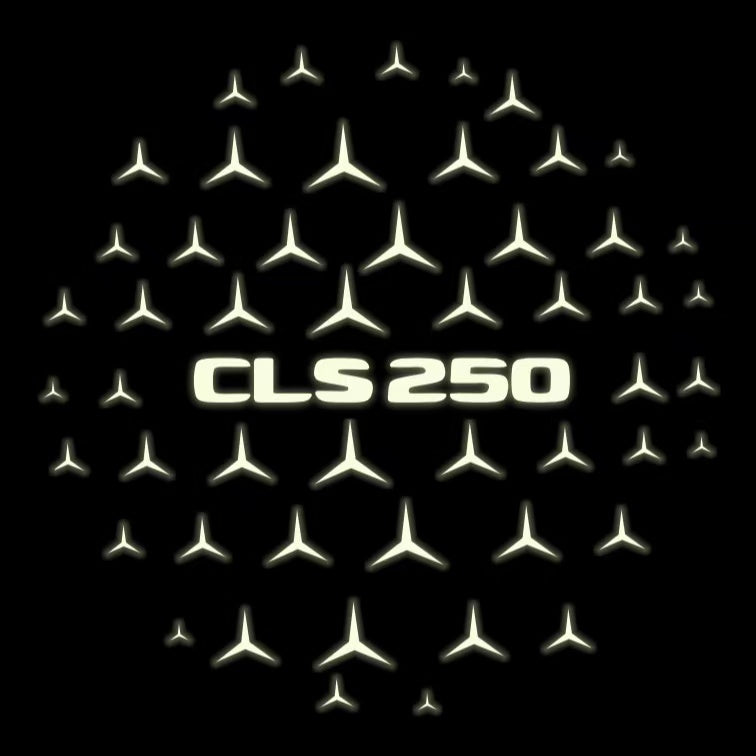 MERCEDES BENZ LOGO PROJECTOT LIGHTS Nr.03 (Menge 1 = 1 Sätze/2 Türleuchten)