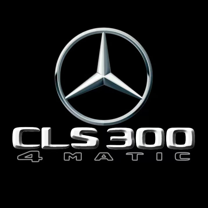 MERCEDES BENZ LOGO PROJECTOT LIGHTS Nr.03 (cantidad 1 = 1 juego/2 luces de puerta)