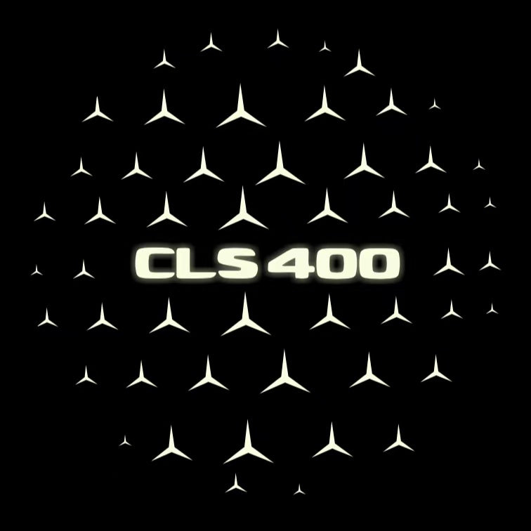 MERCEDES BENZ LOGO PROJECTOT LIGHTS Nr.03 (Menge 1 = 1 Sätze/2 Türleuchten)