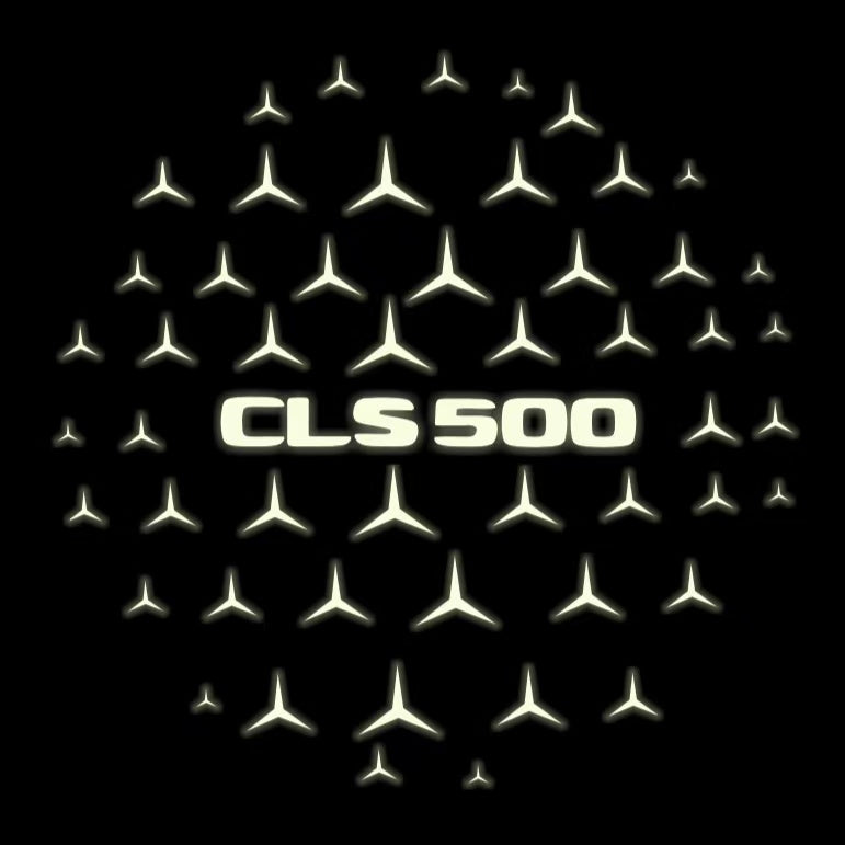 MERCEDES BENZ LOGO PROJECTOT LIGHTS Nr.03 (Menge 1 = 1 Sätze/2 Türleuchten)