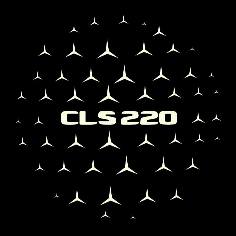 MERCEDES BENZ LOGO PROJECTOT LIGHTS Nr.03 (cantidad 1 = 1 juego/2 luces de puerta)