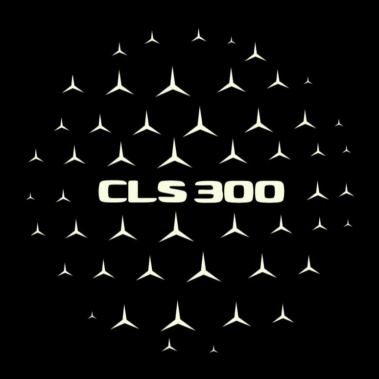 MERCEDES BENZ  CLS 300 LOGO PROJECTOT LIGHTS  (quantity 1 = 1 sets/2 door lights)Nr.03f025