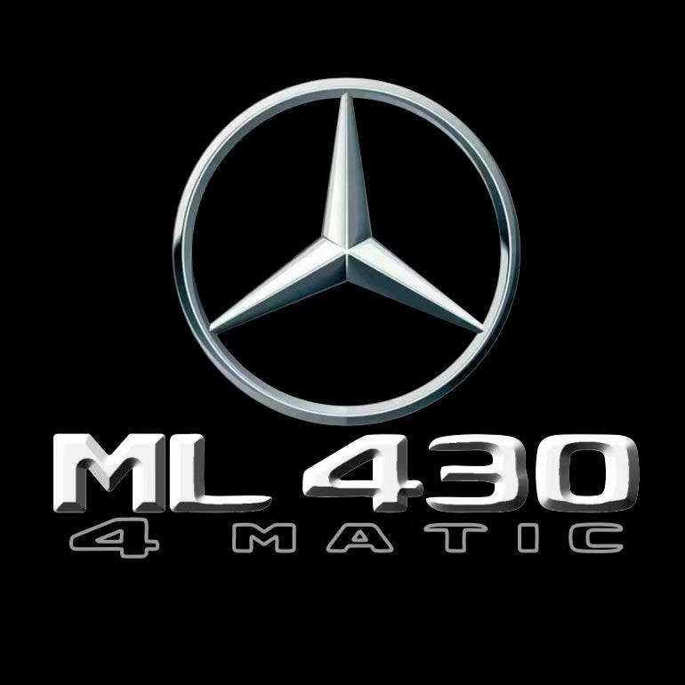 MERCEDES BENZ LOGO PROJECTOT LIGHTS Nr.03 (cantidad 1 = 1 juego/2 luces de puerta)
