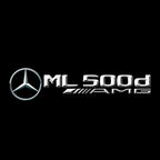 LUCI PROIETTORI LOGO MERCEDES BENZ Nr.03 (quantità 1 = 1 set / 2 luci porta)