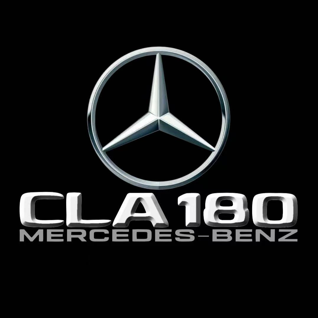 MERCEDES BENZ LOGO PROJECTOT LIGHTS Nr.03 (cantidad 1 = 1 juego/2 luces de puerta)