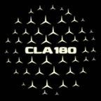 MERCEDES BENZ LOGO PROJECTOT LIGHTS Nr.03 (Menge 1 = 1 Sätze/2 Türleuchten)