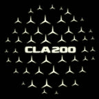 MERCEDES BENZ LOGO PROJECTOT LIGHTS Nr.03 (cantidad 1 = 1 juego/2 luces de puerta)