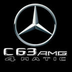 MERCEDES BENZ LOGO PROJECTOT LIGHTS Nr.03 (Menge 1 = 1 Sätze/2 Türleuchten)