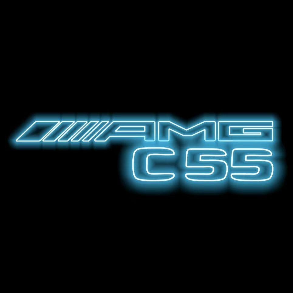 MERCEDES BENZ LOGO PROJECTOT LIGHTS Nr.03 (cantidad 1 = 1 juego/2 luces de puerta)