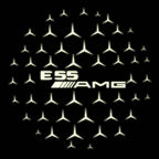 MERCEDES BENZ LOGO PROJECTOT LIGHTS Nr.03 (cantidad 1 = 1 juego/2 luces de puerta)