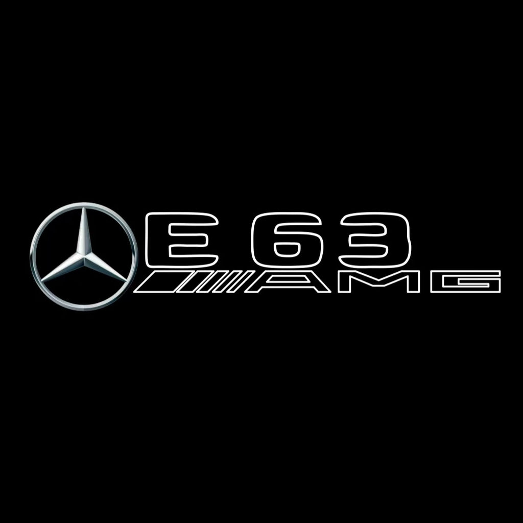 MERCEDES BENZ LOGO PROJECTOT LIGHTS Nr.03 (cantidad 1 = 1 juego/2 luces de puerta)