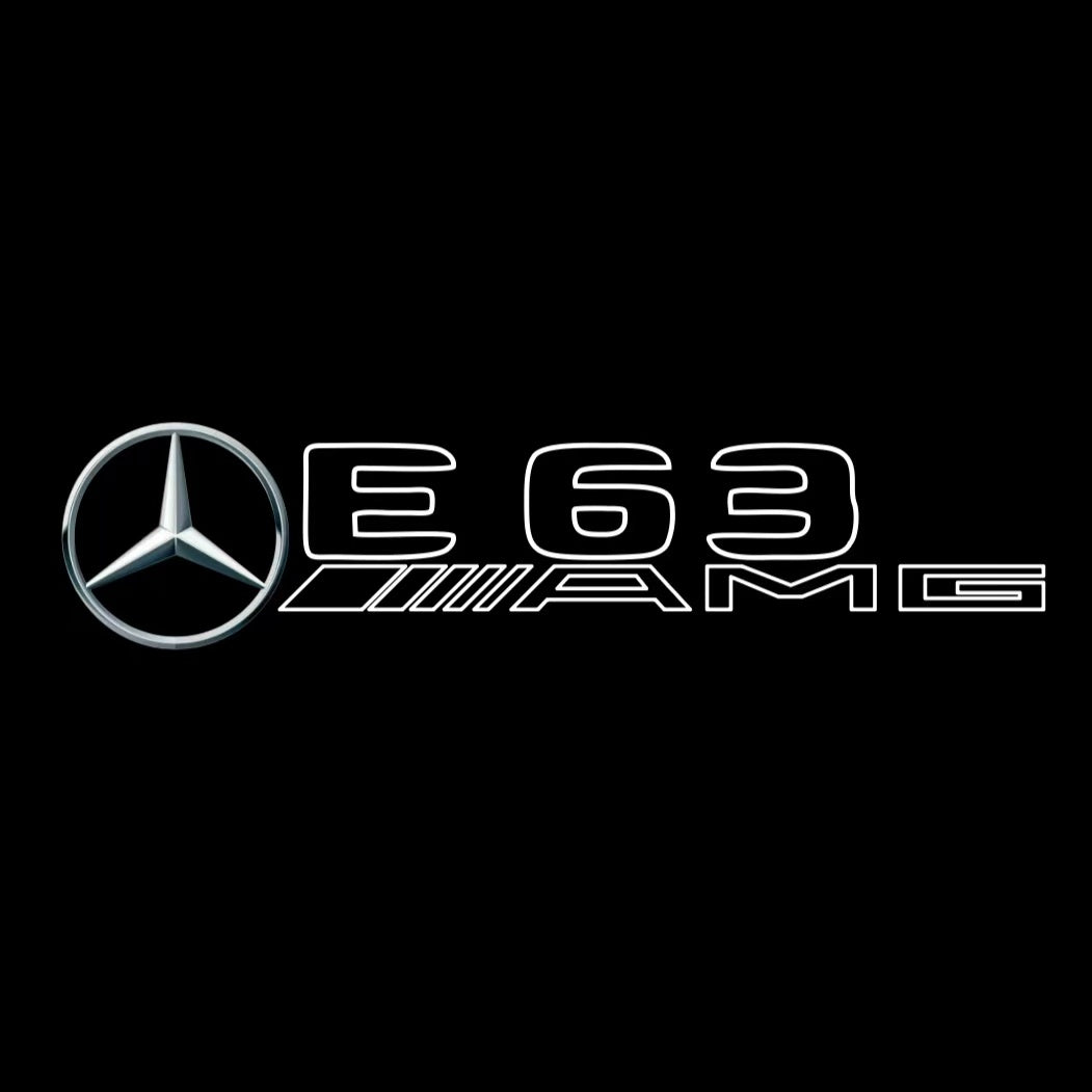 MERCEDES BENZ LOGO PROJECTOT LIGHTS Nr.03 (cantidad 1 = 1 juego/2 luces de puerta)