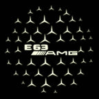 MERCEDES BENZ LOGO PROJECTOT LIGHTS Nr.03 (cantidad 1 = 1 juego/2 luces de puerta)