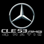 MERCEDES BENZ CLE 53 AMG  LOGO PROJECTOT LIGHTS  (quantity 1 = 1 sets/2 door lights)Nr.03f025