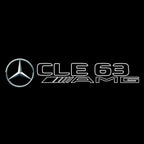 MERCEDES BENZ LOGO PROJECTOT LIGHTS Nr.03 (cantidad 1 = 1 juego/2 luces de puerta)