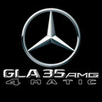 LUCI PROIETTORI LOGO MERCEDES BENZ Nr.03 (quantità 1 = 1 set / 2 luci porta)