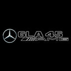 MERCEDES BENZ GLA45 AMG LOGO PROJECTOR LIGHTS  (quantity 1 = 1 sets/2 door lights)Nr.03f09