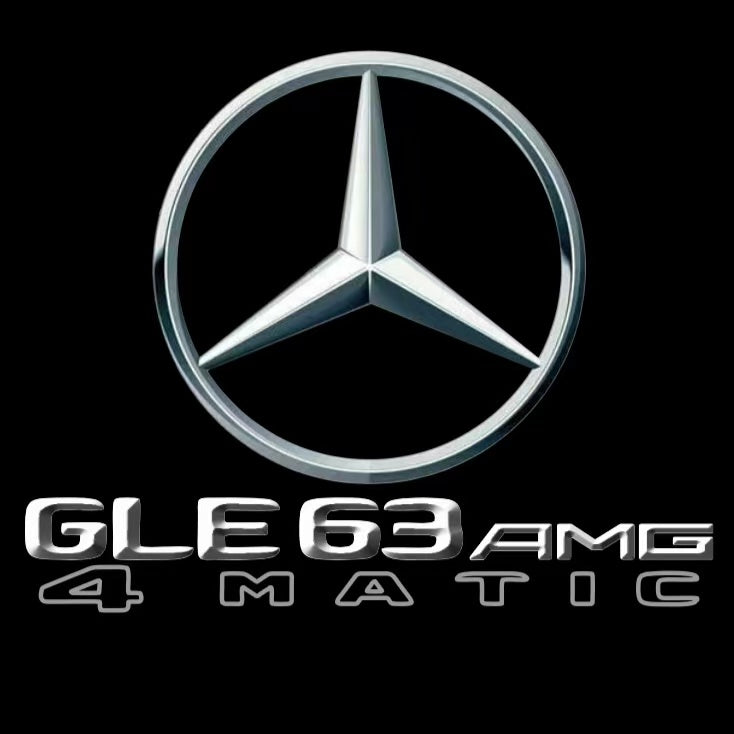 MERCEDES BENZ LOGO PROJECTOT LIGHTS Nr.03 (cantidad 1 = 1 juego/2 luces de puerta)