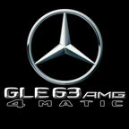 MERCEDES BENZ LOGO PROJECTOT LIGHTS Nr.03 (cantidad 1 = 1 juego/2 luces de puerta)