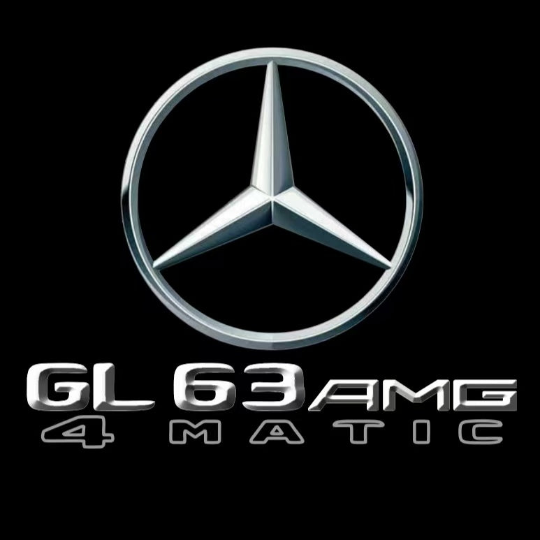 MERCEDES BENZ LOGO PROJECTOT LIGHTS Nr.03 (cantidad 1 = 1 juego/2 luces de puerta)