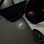 أضواء بروجكتور شعار MERCEDES BENZ رقم 03 (الكمية 1 = 1 مجموعة / 2 أضواء باب)