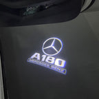 أضواء بروجكتور شعار MERCEDES BENZ رقم 03 (الكمية 1 = 1 مجموعة / 2 أضواء باب)