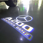 MERCEDES BENZ LOGO PROJECTOT LIGHTS Nr.03 (cantidad 1 = 1 juego/2 luces de puerta)