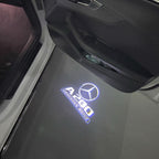 MERCEDES BENZ LOGO PROJECTOT LIGHTS Nr.03 (cantidad 1 = 1 juego/2 luces de puerta)