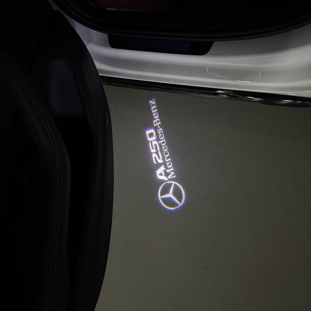 MERCEDES BENZ  A250  LOGO PROJECTOR LIGHTS  (quantity 1 = 1 sets/2 door lights)Nr.03f04