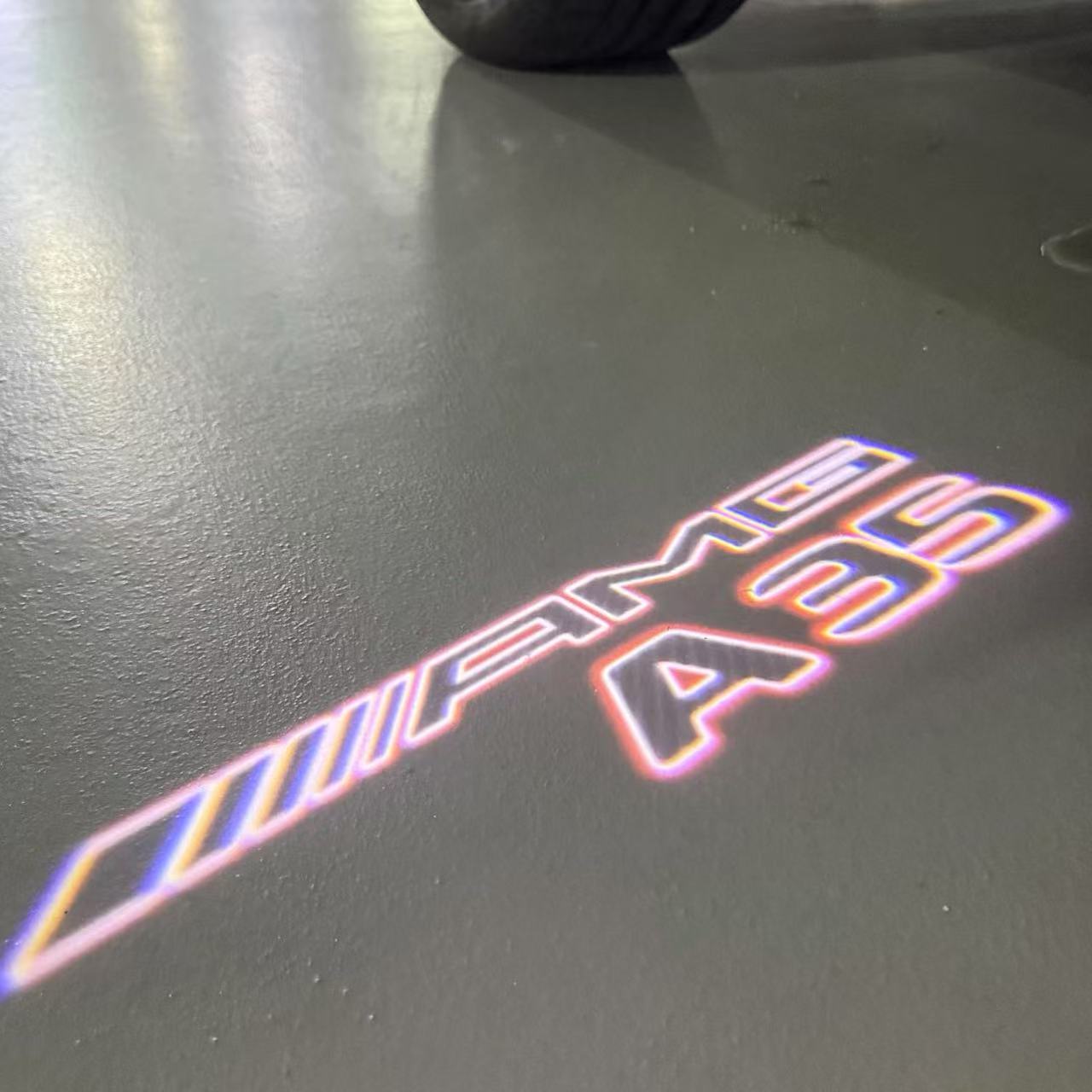 MERCEDES BENZ LOGO PROJECTOT LIGHTS Nr.03 (Menge 1 = 1 Sätze/2 Türleuchten)