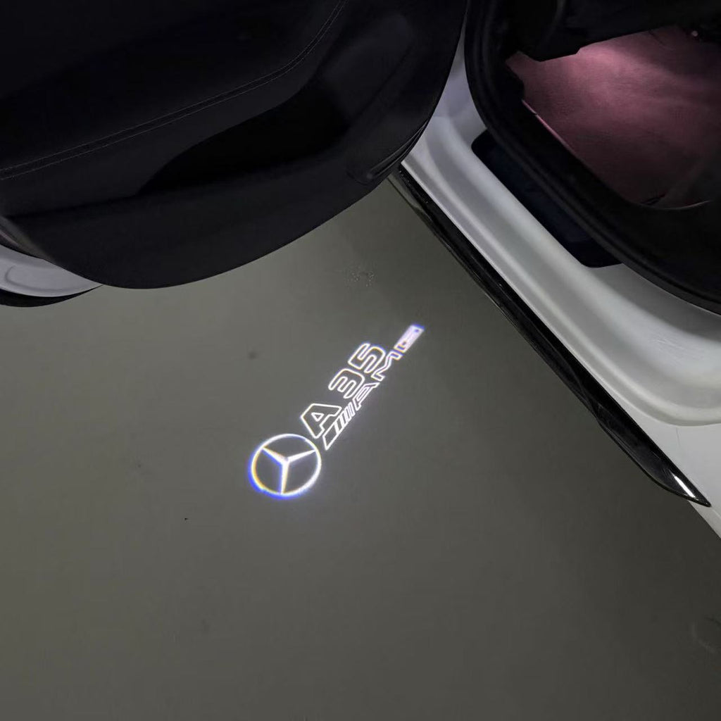 MERCEDES BENZ LOGO PROJECTOT LIGHTS Nr.03 (Menge 1 = 1 Sätze/2 Türleuchten)