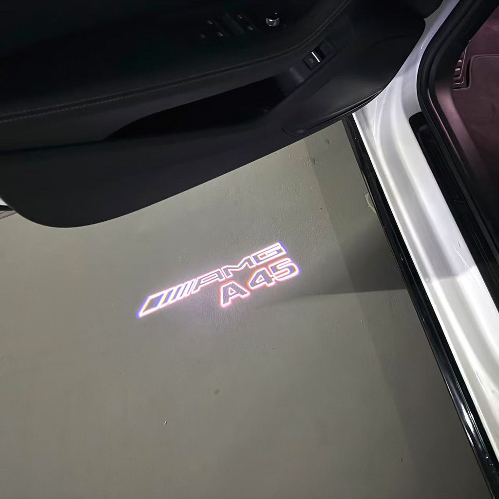 أضواء بروجكتور شعار MERCEDES BENZ رقم 03 (الكمية 1 = 1 مجموعة / 2 أضواء باب)
