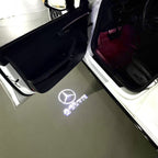 أضواء بروجكتور شعار MERCEDES BENZ رقم 03 (الكمية 1 = 1 مجموعة / 2 أضواء باب)