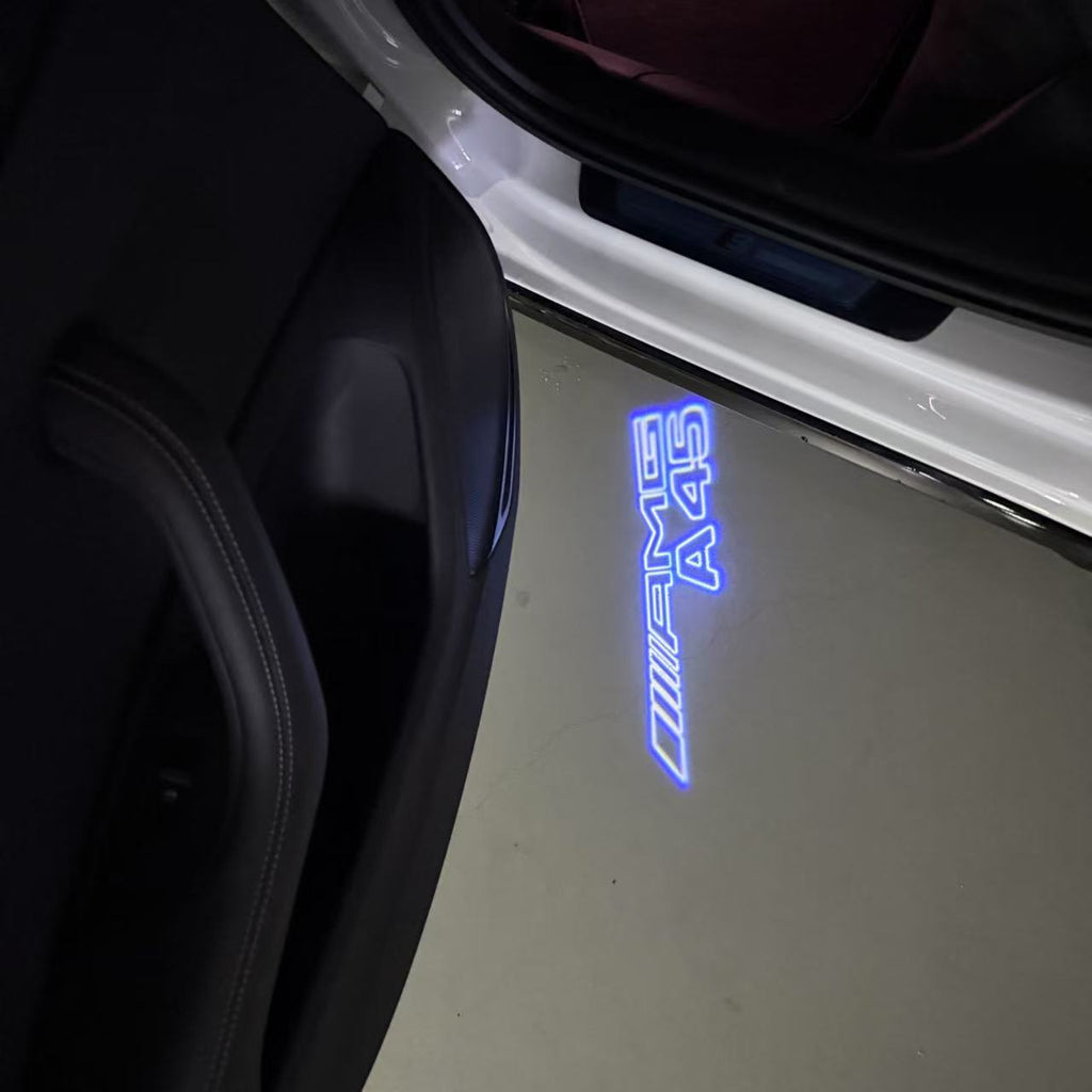 أضواء بروجكتور شعار MERCEDES BENZ رقم 03 (الكمية 1 = 1 مجموعة / 2 أضواء باب)